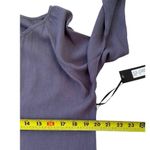 Ellie & Kat Slate Blue Bohemian Long Sleeve Top Size M NWT | 43-3 Photo 4