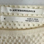 Anthropologie Emilia Pommed Pullover Sweater Small Pom Pom Boat Neck Whimsical Photo 9