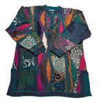 COOGI RARE Vintage  Sweater L Mercerized Cotton 1/4 Zip Australia Photo 0