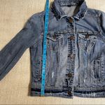 American Eagle  Distress Denim Jean Jacket Photo 7
