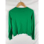 Kathy Ireland  Green Button Up Lightweight Cardigan Size Medium Photo 2