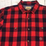 Roebuck & Co. Red Buffalo Plaid Button Up Shirt NWT Photo 5