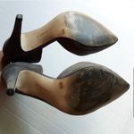 BCBGeneration Gray Suede Heels Photo 1