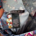 Victoria's Secret Victoria’s Secret Luxe Floral Print Grey Open Back Jumpsuit Photo 11