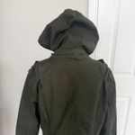 Market & Spruce  Olive Green Utility Jacket Large Photo 4