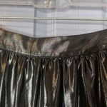 Worthington NWT Black Shiny Glossy Aline Dressy Cocktail Evening Skirt Size 6 Photo 2