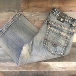crop‎ button fly grommet Capri boy shorts jeans Blue Size undefined Photo 1