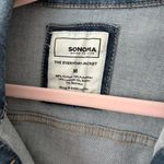 Sonoma Women's Faded Denim Jacket Medium Photo 3