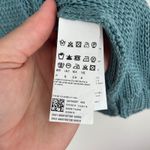 Hugo Boss BOSS  Knit Cardigan Sweater Women's Small Blue Open‎ Front 100% Linen Photo 4