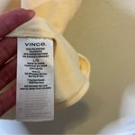 Vince  Cowl Neck Knit Top Short Sleeve Blouse Cream Womens Size L Photo 4