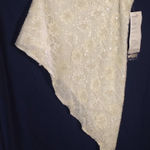 FINAL MARKDOWN Women's Raiment Fashions Beaded Lined Lace Shawl Photo 0