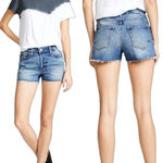 Boyish Cody High Rise Cut Off Rigid Denim Shorts size 29 Photo 1