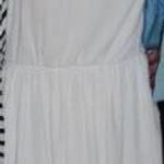 White halter neck dress Photo 2