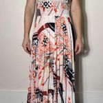 Abel the label  x Anthropologie Gemini Vienna Maxi Dress Tie-Back Boho Sz S Photo 2