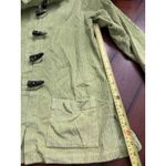 Vtg Willow Corduroy Jacket Womens Small Lime Green Horn Toggle Cotton Made USA Green Photo 6