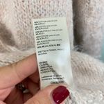 Free People  Creme Brulee Eyelash Knit Butterfly Nevermind Cardigan Size L Photo 5