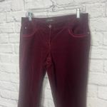 White House | Black Market Burgundy Corduroy Women Size 6R Photo 4