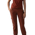 Sanctuary  Rebel Cargo Ankle Crop Pants Size 29 Rich Clay Photo 9