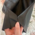 PJK Patterson J.Kincaid Vena Shell Black 100% Lamb Leather Top Size S Zip Back Photo 6