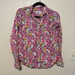Anthropologie Holding Horses Isla Pink‎ Floral Button Up Shirt Size 0 Photo 1