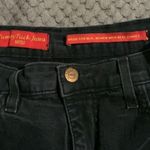 NYDJ  TUMMY TUCK JEANS BLACK DENIM SHORTS SIZE 6 GUC #4073 Photo 3