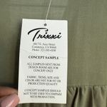 Trixxi  Tiered Mini Dress - Button Front,‎ Puff Sleeve, Casual - sz S Photo 5