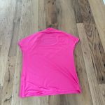 Etcetera  Bright Pink Square Neck Short Sleeve Tee Photo 6