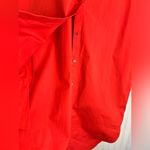 Eileen Fisher  Orange Classic Collar Cotton Poplin Shirt Dress Hi-lo size Medium Photo 3