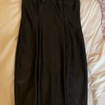 Missguided Faux Leather Dress Photo 2
