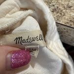 Madewell  White Quilted Sweatshirt XXS Photo 4