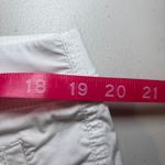 Chico's  White‎ Cotton Blend Capri Pants 3 16 Lightweight Summer Breathable Photo 5