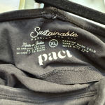 Pact Organic Cotton Midi Dress Black Sleeveless Strappy XL Photo 4