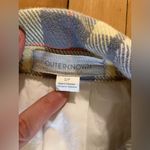 Outerknown Blanket Shirt Jacket Shacket in Yellow and Gray Plaid Photo 4