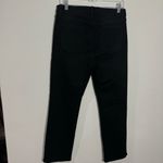 Just Black NWOT Denim High Rise Distressed KneeJeans In Black Size 30 Photo 4