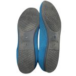 Rothy's Rothy’s The Square Flat Pacific Blue Knit Shoes Size 10 Washable Eco Sustainable Photo 4