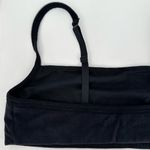 SKIMS Logo Pointelle Scoop Neck Bralette in Size 2X Color Soot Black NWT Photo 6