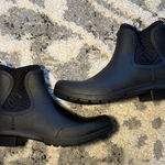 UGG  Black Chelsea Ankle Rain Boots- Size 7⭐️ Photo 0