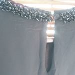 Gianni Bini  M Black Beaded Collar Evening Dress Photo 3