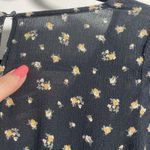 Hollister  Long Sleeve Romper, Floral Print, Black, Small Photo 2