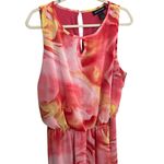 Ashley Stewart  Plus 18/20 Watercolor Floral Asymmetric Dress Fairy Y2K Whymsical Photo 1