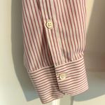 Brooks Brothers  Shirt White Pink Size 10 Photo 7
