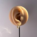 14mm Small Gold Hoop Earrings for Women Photo 4