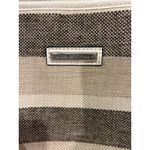 Dana Buchman NWOT Striped Faux Crocodile Trim Handbag Immaculate Great Gift Photo 1