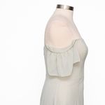 Jenny Yoo  -  Bridesmaid Elsie Off The Shoulder Flutter Sleeve Chiffon Dress Photo 10