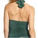 Athleta  aqualuxe ruched opal tankini size small Photo 1