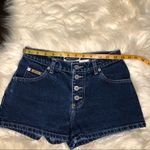 Blue asphalt button fly high waist short shorts 3 Size undefined Photo 7