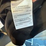 Bar III  Womens Lace Trim Bodycon Dress, Black, size 12 Photo 4