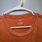 Aerie Orange Vintage Wash “Together Y’all” Graphic Tee size Small Photo 2