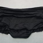 Mossimo Black Skirt Skort Ruffle Swim Beach Flirty Boho Bikini Bottom M Medium Photo 1
