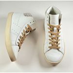 Gola Nova High Safari Womens Shoes White Leather Casual Sneakers CLB196 Size 6 Photo 2